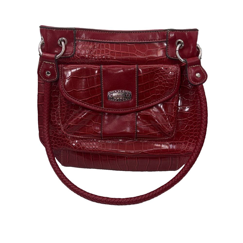 Rossetti Red Handbag Purse - 10” x 8.5”